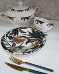 25-Piece SAFARI Tableware Set for 6 People