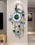 Grande Horloge murale de Luxe en forme de paon – sojia (5)