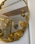 Entryway Wall Decoration Mirror – Gold – sojia